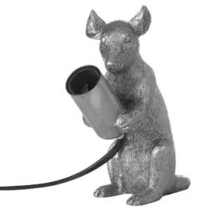 Image of Milton The Mouse Silver Table Lamp