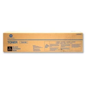 Image of Konica Minolta TN413K Black Laser Toner Ink Cartridge