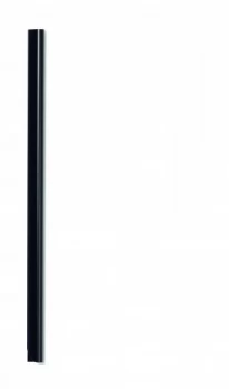 Image of Durable A4 Black 6mm Spine Bars Pack of 50 293101