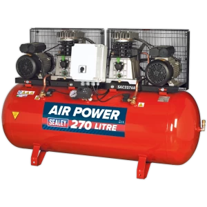 Image of Sealey SAC2276B Air Compressor 270 Litre 240v