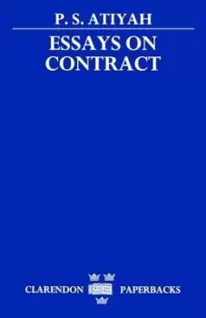 Image of Essays on contract by P. S. Atiyah