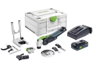 Image of Festool OSC 18 HPC 4,0 EI-Set 18V 4Ah BL Starlock Max Multi Tool Kit