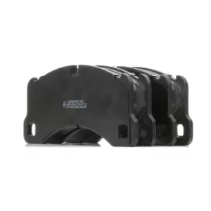 Image of RIDEX Brake pad set 402B0911 Brake pads,Brake pad set, disc brake VW,PORSCHE,Touareg (7LA, 7L6, 7L7),Touareg (7P5, 7P6),Touareg (CR7),Cayenne (9PA)