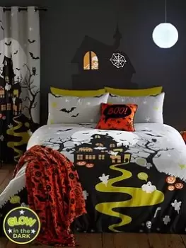 Image of Bedlam Haunted House Halloween Single Duvet Cover Set