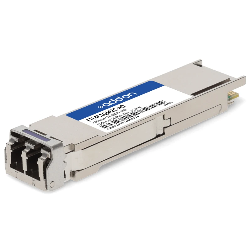 Image of AddOn Networks Finisar FTL4C1QM2C Compatible TAA 40GBase-LR4 QSFP+ Tra