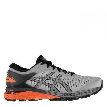 Image of Asics Gel Kayano 25 Mens Running Shoes - Grey/Red
