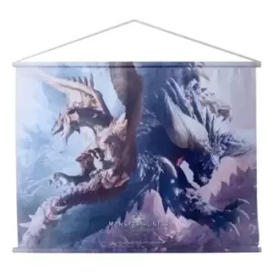 Image of Monster Hunter: World Wallscroll Rathalos & Nergikante 80 x 60 cm