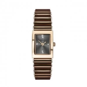 Image of Seksy Grey and Brown Fashion Watch - 2914 - multicoloured