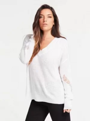 Image of Guess Sweater With Sequin Appliqus