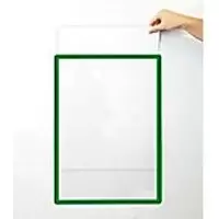 Image of BEAVERSWOOD FRAMES4DOCS Document Frames OD-SFD2/10-GRE A2 Green Pack of 10