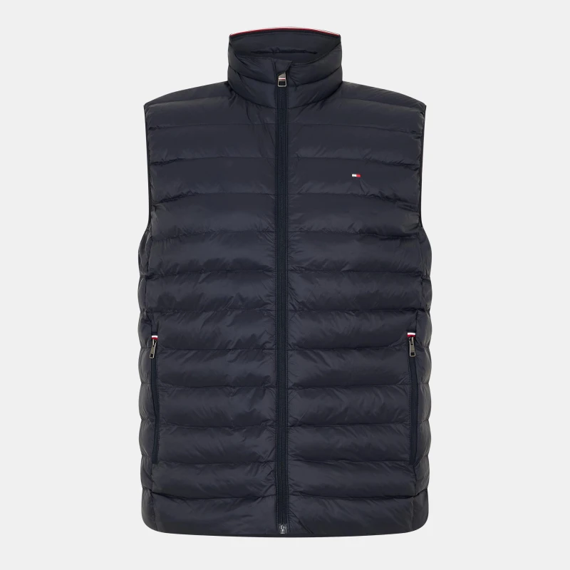 Image of Tommy Hilfiger Mens Packable Recycled Gilet Desert Sky male M