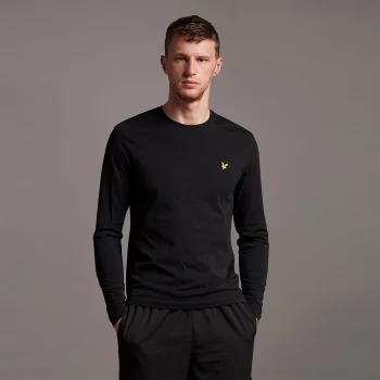 Image of Mens L/S T-Shirt - Jet Black - L