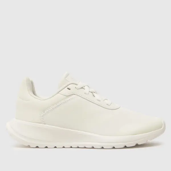 Image of adidas white tensaur run 2.0 Junior trainers White UK 10 (EU 28)