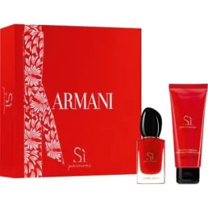 Image of Giorgio Armani Si Passione Gift Set 30ml Eau de Parfum + 75ml Body Lotion