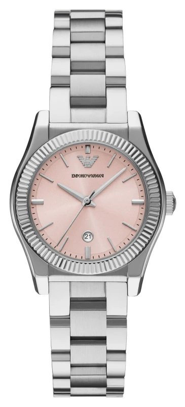 Image of Emporio Armani AR11658 Three-Hand Quartz (32mm) Pink Dial / Watch