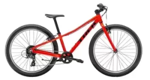 Image of 2022 Trek Precaliber 24" Wheel 8-Speed Kids Bike in Radioactive Red