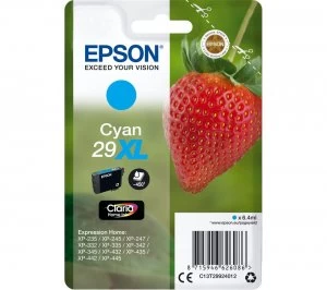 Image of Epson Strawberry 29XL Cyan Ink Cartridge