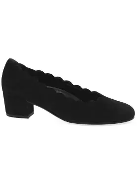 Image of Gabor Gigi Wide Fit Court Shoes