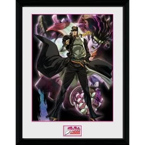 Image of Jojo's Bizarre Adventures Stardust Crusaders Framed Collector Print
