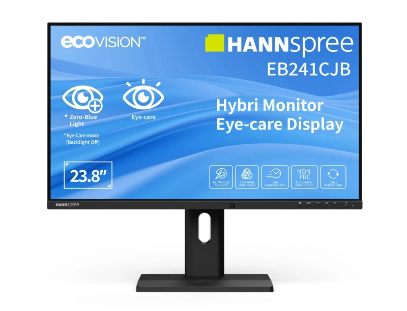 Image of Hannspree Hybri Monitor EB241CJB computer monitor 60.5cm (23.8")