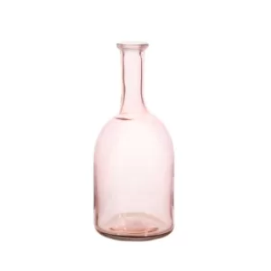 Image of Tanvi Recycled Glass Bud Vase Pale Pink