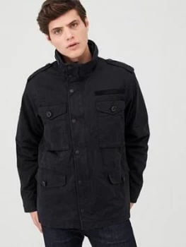 Image of Superdry Field Jacket - Black, Size XS, Men
