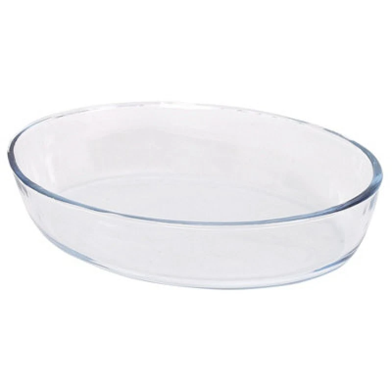Image of Argon Tableware Oval Glass Oven Dish - 35Cm X 24Cm
