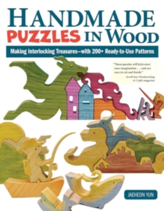 Image of Handmade Puzzles in Wood : Making Interlocking Treasures-with 200+ Ready-to-Use Patterns Paperback / softback