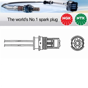 Image of NGK OZA660-EE9 / 5694 Lambda Sensor Zirconia Type Oxygen O2 Exhaust Probe