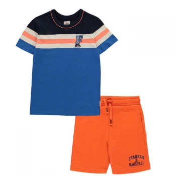 Image of Farah T Shirt and Short Set Kids - High Risk Red