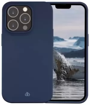 Image of dbramante 1928 iPhone 14 Pro Phone Case - Navy Blue