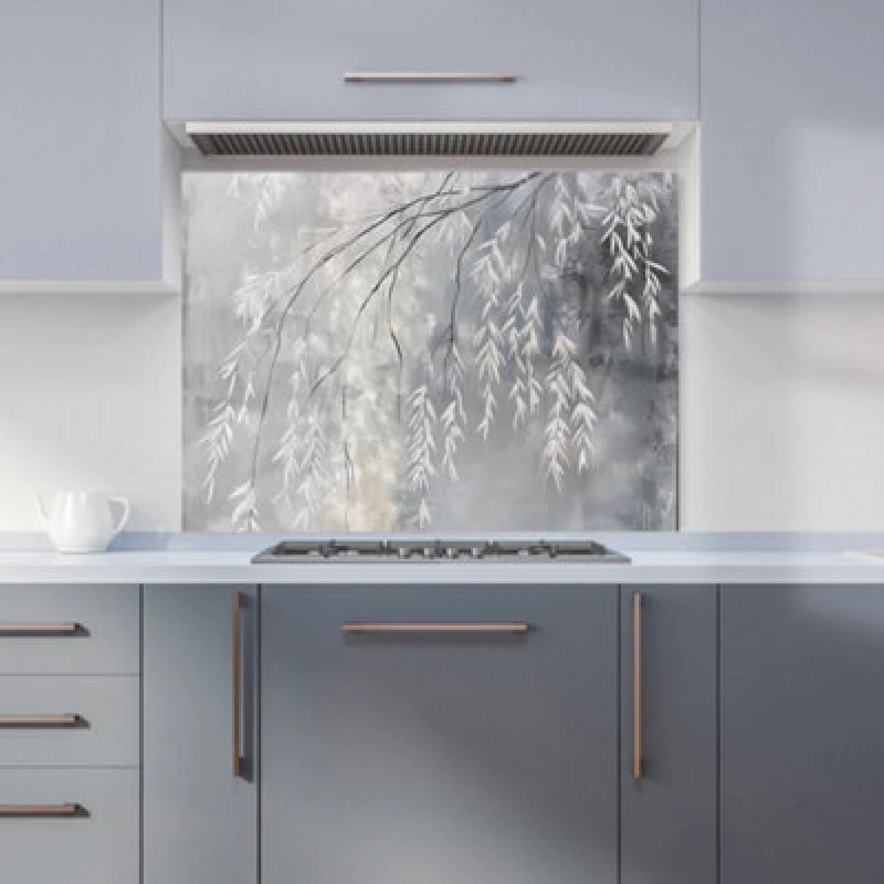 Image of Warren Reed - Designer Wintery Tree Kitchen Splashback W900Mm X H650Mm, Multi WR00884-P453