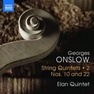 Image of Georges Onslow String Quintets Nos 10 and 22 - Volume 2 by Georges Onslow CD Album