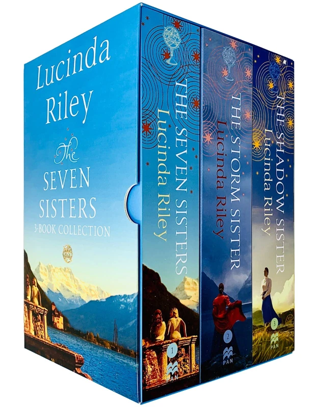 Image of The Seven Sisters Series 1-3 Books Collection Box Set By Lucinda Riley Paperback Lucinda Riley Books