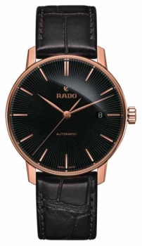 Image of RADO Coupole Classic Automatic Brown Leather Bracelet Watch