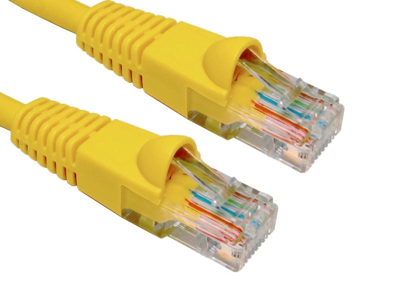 Image of Cables Direct B6-505Y networking cable Yellow 5m Cat6 U/UTP (UTP)