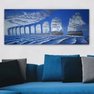 Image of YTY7436502739767_50120 Multicolor Decorative Canvas Painting