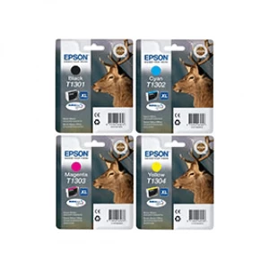 Image of Epson T130 Black & Colour Ink Cartridge