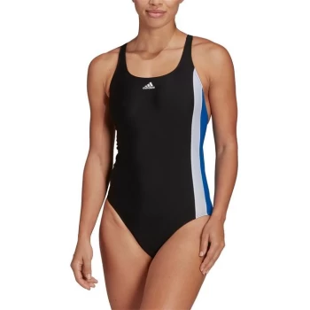 Image of adidas Colorblock Swimsuit Womens - Black