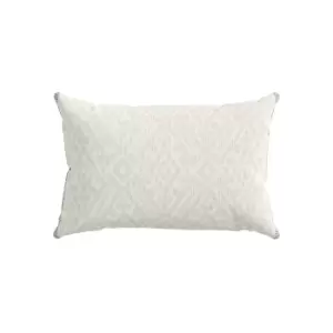 Image of Bedeck of Belfast Emani Cushion 70cm x 40cm, Chalk