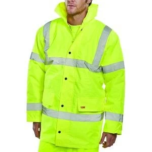 Image of Constructor Jacket Saturn Yellow Medium Conforms to EN ISO 20471 Class