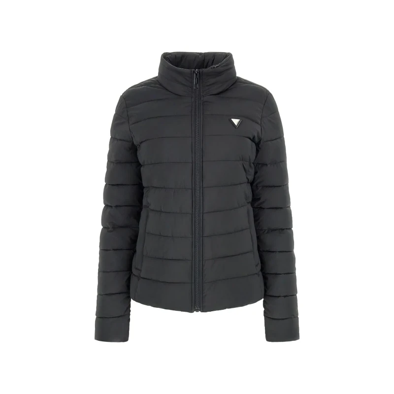 Image of Guess Womens down jacket Guess Solid Heavy Diann Noir Female M