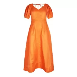 Image of Ted Baker Opalz Midi Dress - Orange
