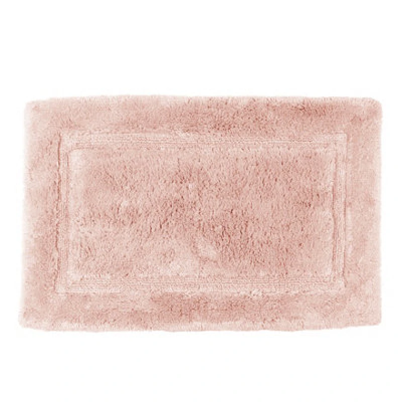 Image of Allure Bath Fashions Bamboo Cotton Non-Slip Bath Mat - Rose Pink