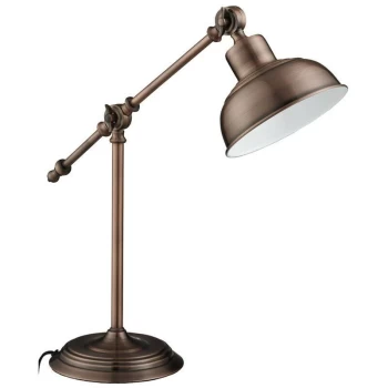 Image of Searchlight Macbeth - 1 Light Table Lamp Copper, E14