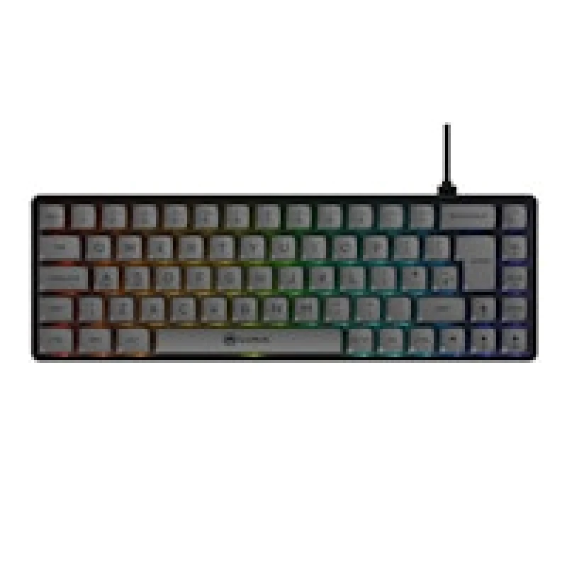 Image of Gamiac TKL69G SF Gaming Keyboard Kailh Red - Black/Grey (UK)