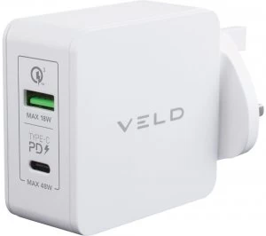 Image of VELD Super-Fast Dual USB Wall Charger