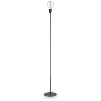 Image of Ideal Lux MICROPHONE - Indoor Floor Lamp 1 Light Black, E27