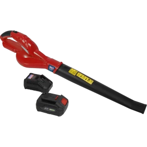 Image of Sealey CB20V 20v Cordless Garden Leaf Blower 1 x 4ah Li-ion Charger