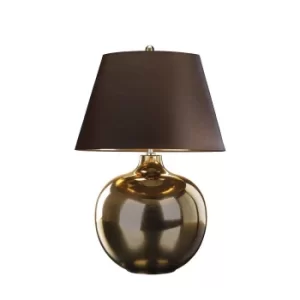 Image of Ottoman 1 Light Table Lamp Bronze, E27